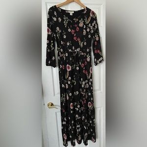 Cute floral maxi dress